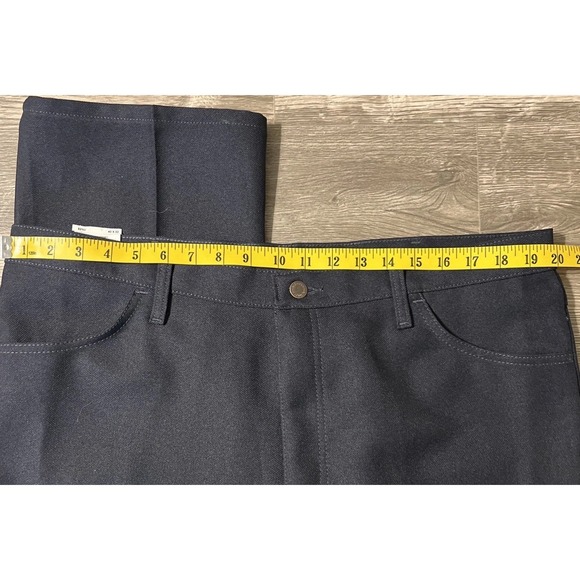 Wrangler Rancher Boot Dress Pant Jeans 82NV Navy Size 40x32, New With Tags - Picture 6 of 12